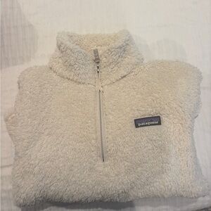 Patagonia Cream Fleece Pullover